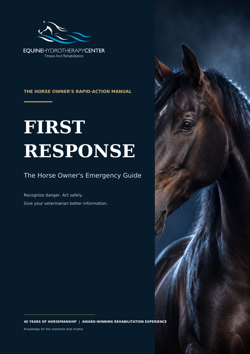 FIRST RESPONSE: The Horse Owner's Emergency Guide — digital PDF cover